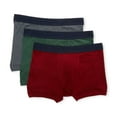 thumbnail image 1 of Men's Lucky 213PB02 Cotton Modal Boxer Briefs - 3 Pack (Turbulence/Pom/Garden S), 1 of 1