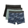 thumbnail image 1 of Men's Lucky 213PB07 Stretch Boxer Briefs - 3 Pack (Jet Black/Vintag/Lead S), 1 of 1