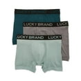 thumbnail image 1 of Men's Lucky 241PB32 Cotton Viscose Blend Boxer Briefs - 3 Pack (Pearl/Pond/Lead M), 1 of 1