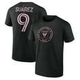 thumbnail image 1 of Men's Luis Su-rez Black Inter Miami CF Team Authentic Player Name & Number T-Shirt, 1 of 3