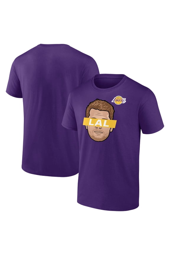 Men's Luka Don-i- Purple Los Angeles Lakers Know The Game T-Shirt