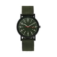 thumbnail image 1 of Men's Luminous Running Alarm Clock Watch, 1Pc, Outdoor Sports Military Style Wristwatch With Luminous Hands, Alarm Function, Nylon Strap, 24-Hour Dial Display, 1 of 3
