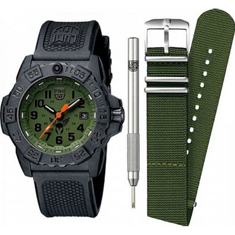 Men's Luminox Navy SEAL 45mm Military Watch 3501.BO.TV.SEL 3501.BO.TV.SET