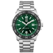 Luminox Pacific Diver Stainless Steel Green Dial Quartz XS.3137 200M Men's Watch