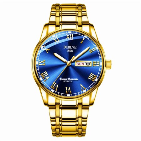Men's Luxury Ultra-Thin Automatic Watch, Minimalist, Business Style with Luminous & Water-Resistant Functions