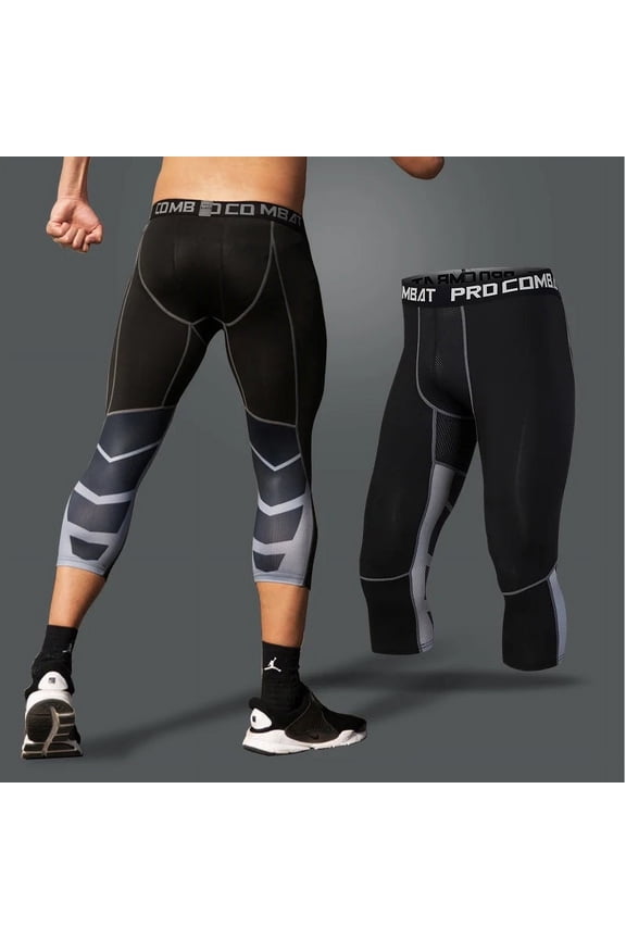 Men's Lycra Compression Fitness Pants