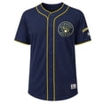 thumbnail image 1 of MLB Milwaukee Brewers Men's Primary Color Full Button Jersey, 1 of 5