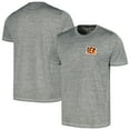 thumbnail image 1 of Men's MSX by Michael Strahan Black Cincinnati Bengals Motion Space-Dye T-Shirt, 1 of 3