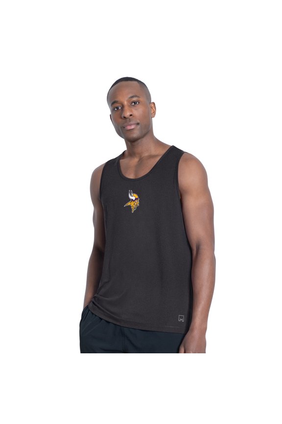 Men's MSX by Michael Strahan  Black Minnesota Vikings Energy Tank Top