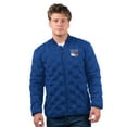thumbnail image 1 of Men's MSX by Michael Strahan  Blue New York Rangers Persistence Quilted Full-Zip Jacket, 1 of 3