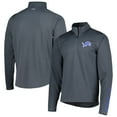 thumbnail image 1 of Men's MSX by Michael Strahan Charcoal Detroit Lions Half-Zip Pullover, 1 of 3