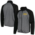 thumbnail image 1 of Men's MSX by Michael Strahan Gray/Black Washington Commanders Runners Raglan Full-Zip Track Jacket, 1 of 4