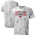 thumbnail image 1 of Men's MSX by Michael Strahan Gray Tampa Bay Buccaneers Resolution Tie-Dye Raglan T-Shirt, 1 of 3