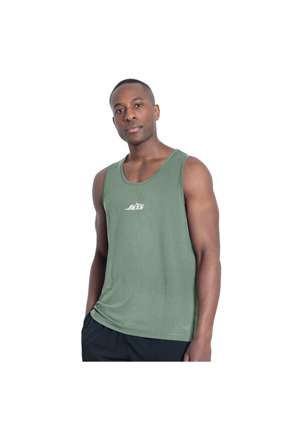 Men's MSX by Michael Strahan Green New York Jets Energy Scoop Neck Tank Top