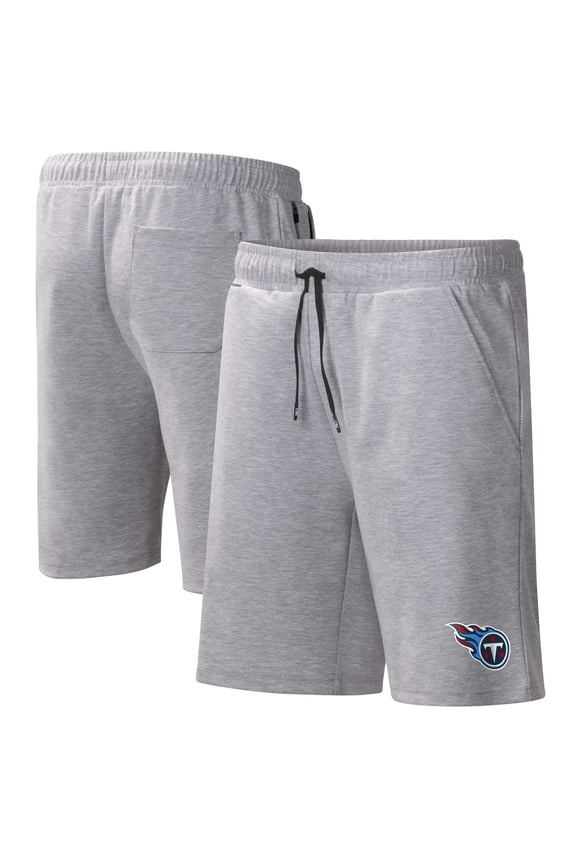 Men's MSX by Michael Strahan Heather Gray Tennessee Titans Trainer Shorts