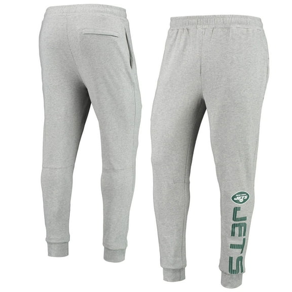 Men's MSX by Michael Strahan Heathered Gray New York Jets Jogger Pants