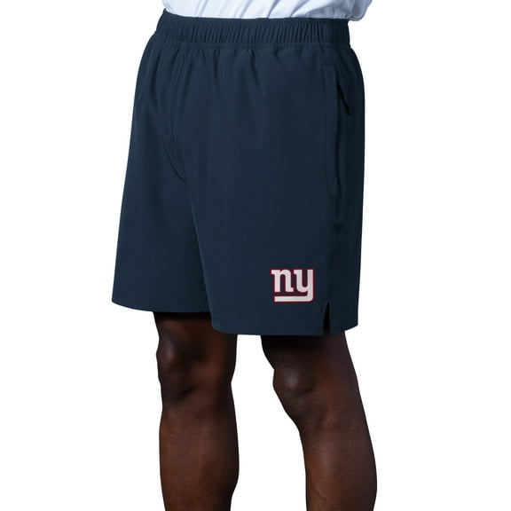 Men's MSX by Michael Strahan Navy New York Giants Tryout Performance Shorts