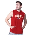 thumbnail image 1 of Men's MSX by Michael Strahan Red Kansas City Chiefs Action Sleeveless Pullover Hoodie, 1 of 3