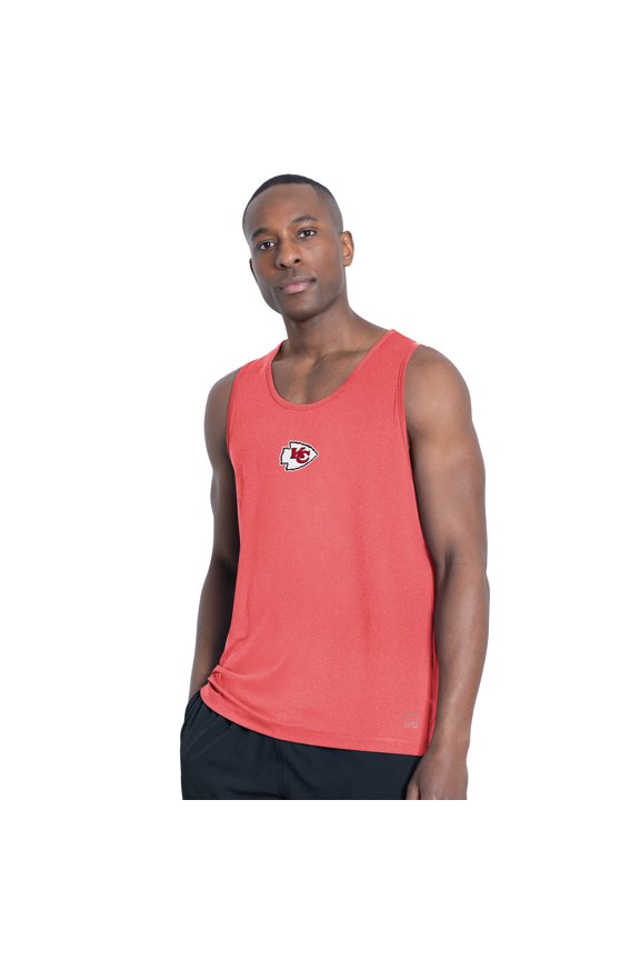 Men's MSX by Michael Strahan Red Kansas City Chiefs Energy Scoop Neck Tank Top