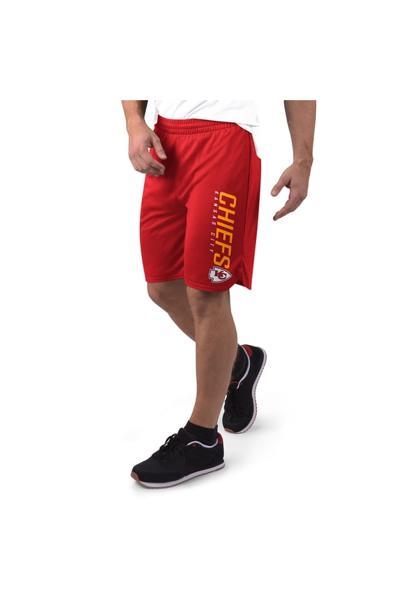 Men's MSX by Michael Strahan Red Kansas City Chiefs Mesh Shorts