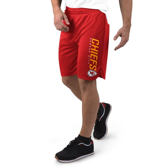 Men's MSX by Michael Strahan Red Kansas City Chiefs Mesh Shorts