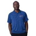 thumbnail image 1 of Men's MSX by Michael Strahan Royal Buffalo Bills Baseline Raglan Polo, 1 of 3