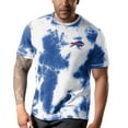 thumbnail image 1 of Men's MSX by Michael Strahan Royal Buffalo Bills Freestyle Tie-Dye T-Shirt, 1 of 3