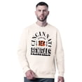 thumbnail image 1 of Men's MSX by Michael Strahan  White Cincinnati Bengals Whiteout Tri-Blend Sweatshirt, 1 of 3
