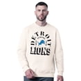thumbnail image 1 of Men's MSX by Michael Strahan  White Detroit Lions Whiteout Tri-Blend Sweatshirt, 1 of 3
