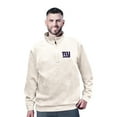 thumbnail image 1 of Men's MSX by Michael Strahan White New York Giants Cross Training Half-Zip Pullover, 1 of 3