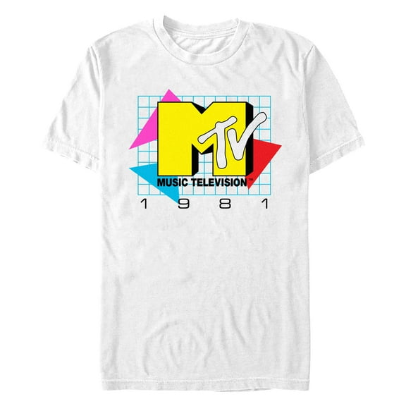 Men's MTV 1981 Logo  Graphic T-Shirt