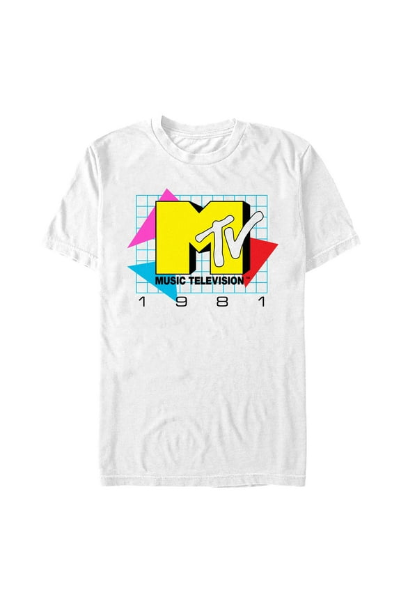 Men's MTV 1981 Logo  Graphic T-Shirt