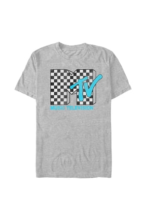Men's MTV Checkered Logo Graphic T-Shirt