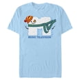 thumbnail image 1 of Men's MTV Christmas Snowman Logo  Graphic Tee Light Blue Medium, 1 of 3