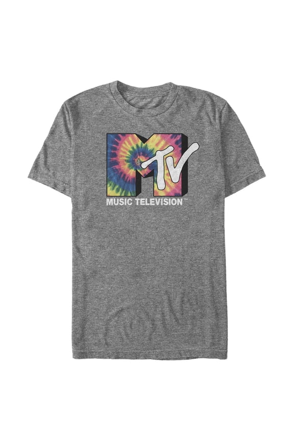 Men's MTV Dead Tour Logo  Graphic Tee Athletic Heather Small