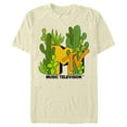 thumbnail image 1 of Men's MTV Desert Cactus Logo  Graphic Tee Cream Medium, 1 of 3