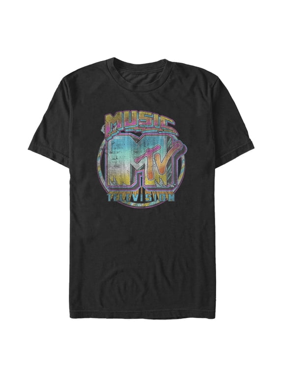 Men's MTV Faded Music Logo Graphic T-Shirt