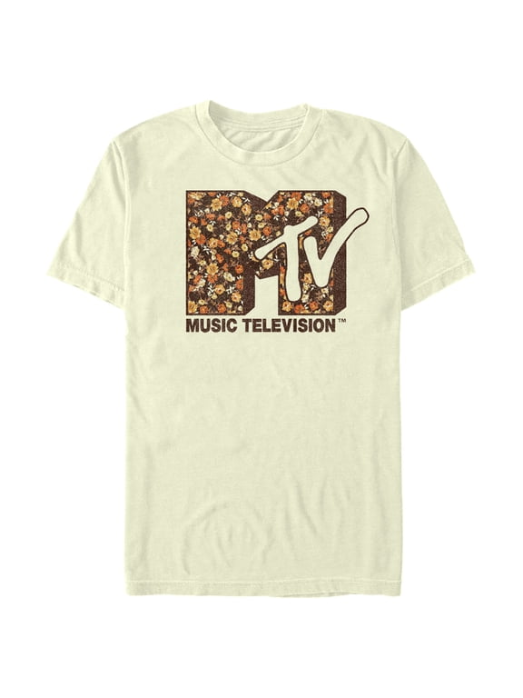 Men's MTV Floral Fall Logo Graphic T-Shirt