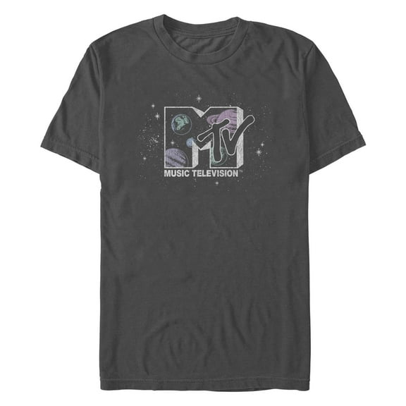 Men's MTV Galaxy Music Television  Graphic T-Shirt