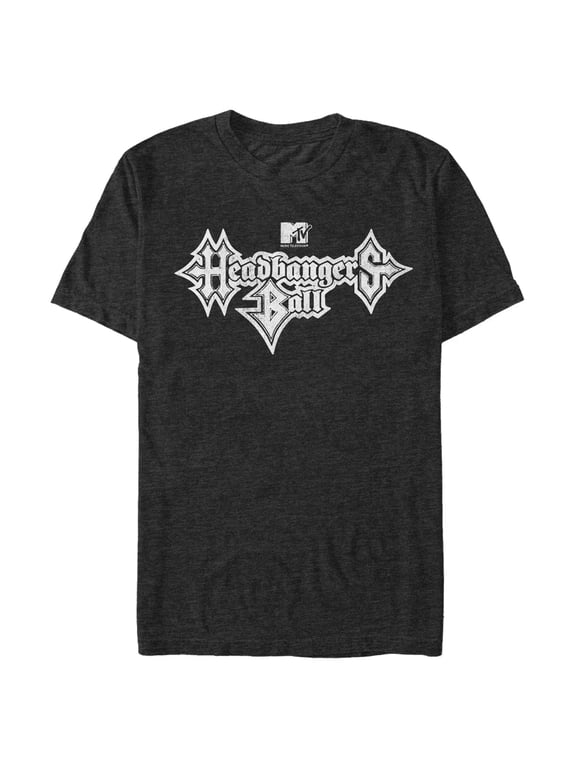 Men's MTV Headbanger's Ball Graphic Tee Black X Large