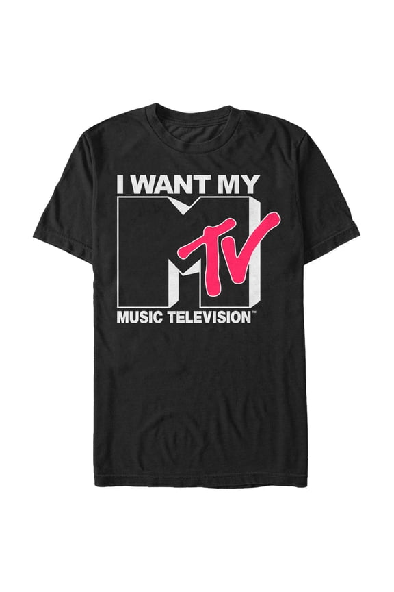 Men's Want T-shirt Large Black