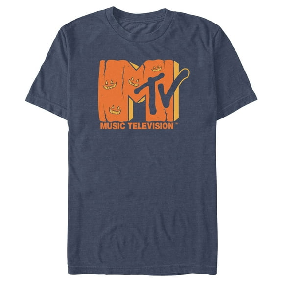 Men's MTV Jack-o'-lantern Logo  Graphic T-Shirt