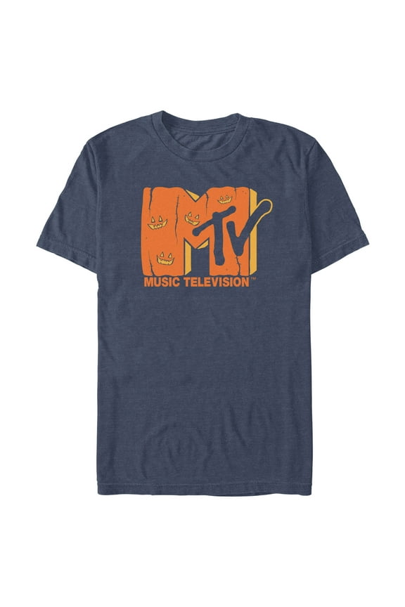 Men's MTV Jack-o'-lantern Logo Graphic T-Shirt