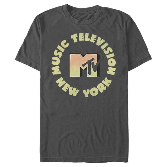 Men's MTV New York DIY Graphic Tee Charcoal X Large