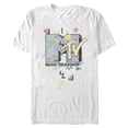 thumbnail image 1 of Men's MTV Retro Pop Logo  Graphic Tee White Small, 1 of 9