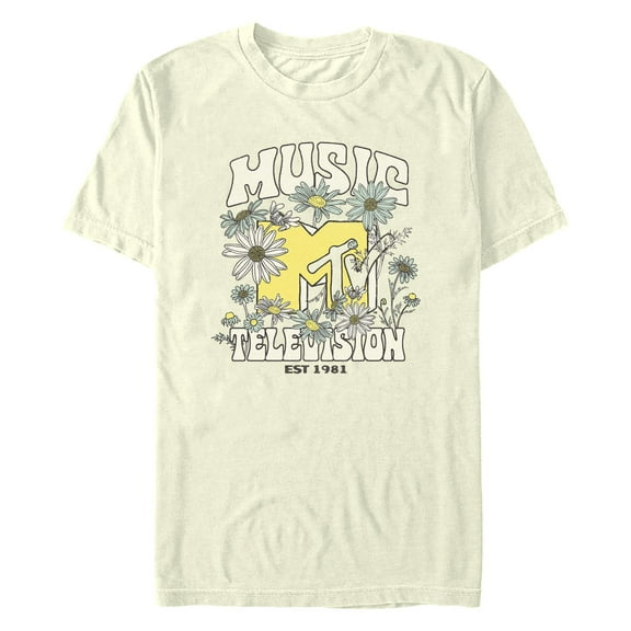 Men's MTV Retro Wildflower Logo Graphic T-Shirt