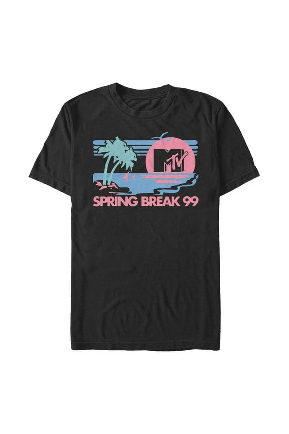 Men's MTV Spring Break 99 Sunset Graphic T-Shirt