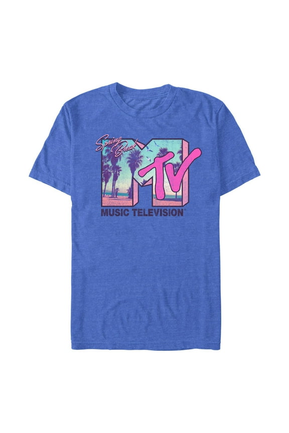 Men's MTV Spring Break Beach Logo Graphic T-Shirt