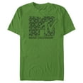 thumbnail image 1 of Men's MTV St. Patrick's Day Retro Shamrock Fill Logo  Graphic Tee Kelly Green Medium, 1 of 5