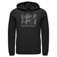thumbnail image 1 of Men's MTV Tapestry Logo  Pull Over Hoodie Black 3X Large, 1 of 3